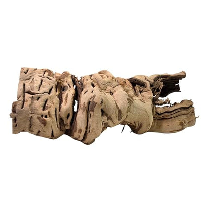 Koyal Wholesale 18" Hollow Grapevine Wood Branches for Decor, Untreated Natural Dried Grapewood Branches, Large Rustic Wood for Centerpieces, Terrariums, Reptile Habitats, Crafts - size: 18 Inches