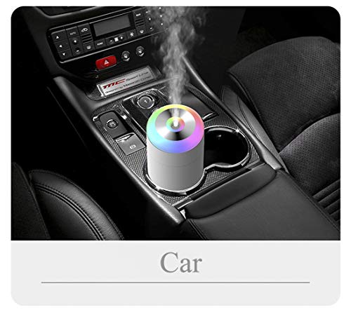 Baby Humidifier, 350ml Small Humidifier for bedroom, desk, travel, plants (White) - color: 1-White