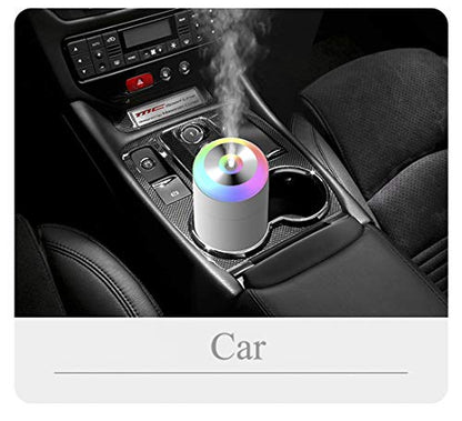 Baby Humidifier, 350ml Small Humidifier for bedroom, desk, travel, plants (White) - color: 1-White