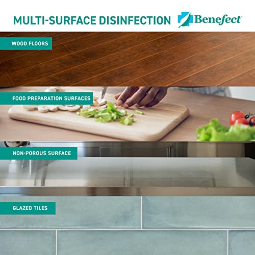 Benefect Botanical Decon 30 Disinfectant Cleaner - All Natural Formula for Effective Cleaning Power - Ideal for Restoration Jobs & Water Damage - 20476 - 1 Gallon - size: 128 Fl Oz (Pack of 1)