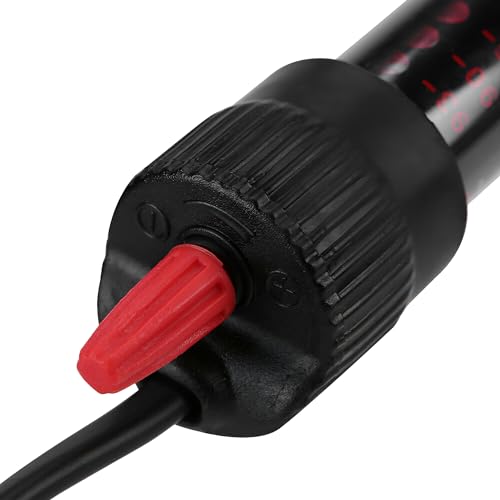 50W Submersible Aquarium Heater, Adjustable Temperature for Fish Turtle Tank with Suction Cup Mounting