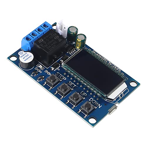 2pcs XY-T01 Electronic Temperature Controller, DC 6-30V 24V Waterproof NTC Probe Digital Temperature Control Module -50°C to 100°C Digital Thermostat Temperature Control Switch Boards