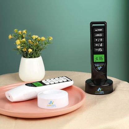 Baby Forehead Thermometer, 3-in-1 Infrared, Black | Ear, Forehead, No Touch for Infants, Toddlers, Kids, Adults, Stand, Clock - color: Black
