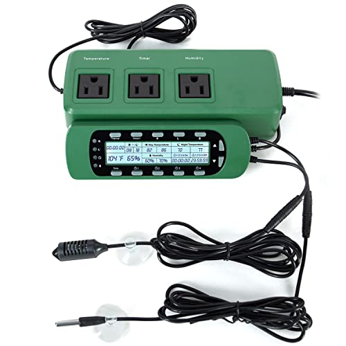 Repti Zoo Digital Reptile Thermometer Hygrometer Controller THC15N - color: Thermometer Hygrometer Controller