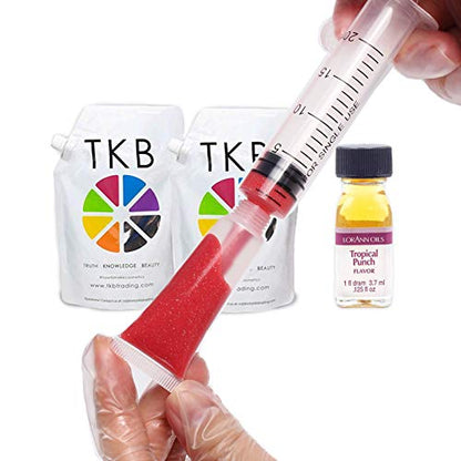 10Pack 20ml Syringe for Liquid - Syringes without Needle - 20 ml Sterile Packed Plastic Syringe for Medicine Student Lab Measuring Liquids and Pet Feeding Oral Food (10 Pack 20cc )
