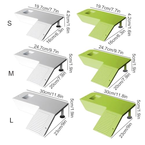 Turtle Habitat Practical Reptile Floating Island for Lizard Frog Scorpion Plastic Fish Tank Turtle Climbing Platform Turtle Basking Platform(White)