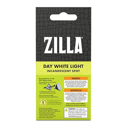 Zilla Incandescent Spot Bulbs Day White 50 Watts - size: Pack of 1, style: Day White (50W)
