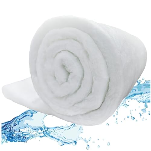 Aquarium Filter Media, Newly Premium Filter Pads for Aquarium, 78.7x11.8inch,Aquarium Filter Floss for Fish Tank Sponge Pad Foam Filter Accessories for Pond - size: 11.8 Inch Wide，78.7 Inch Long