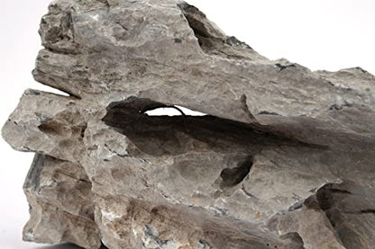 Seiryu Stone Natural Aquascaping Rock 36lb Planted Aquarium Iwagumi | Bluish veined texture; iwagumi and aquascape - size: 07 Seiryu Stones(3-11inch,36lbs)