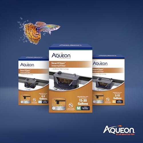 Aqueon QuietFlow Internal Filter with SmartClean Technology, Extra Small - size: Extra Small Filter, style: Extra Small Filter