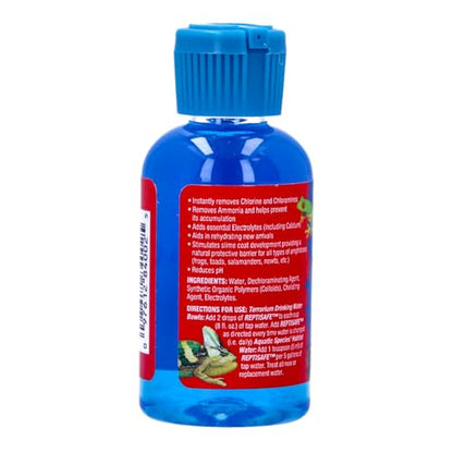 Zoo Med ReptiSafe Instant Terrarium Water Conditioner, 2.25 OZ