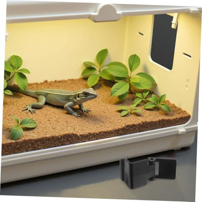 VANZACK 6pcs Turtle Tank Escape Lock Abs Reptile Tank Lid Clips Turtle Feeding Box Clips for Reptile Box Lock
