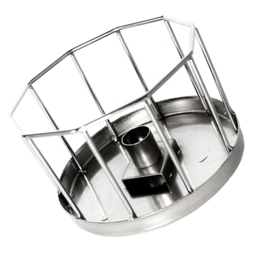 BESPORTBLE Automatic Water Dish for Reptiles Stainless Steel Turtle Feeder Automatic Turtle Feeder Gravity Feed System