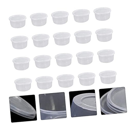 FOMIYES 20pcs Reptile Breeding Boxes Gecko Containers for Pets Lightweight Feeding Box for Quarantine Habitat Easy to Clean and DIY