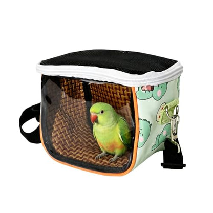 Small Pet Travel Carrier Bag, Breathable Hamster Travels Pouch with Shoulder Strap & Removable Cooling Mat for Kittens Hamsters Guinea Pigs and Reptiles - color: B