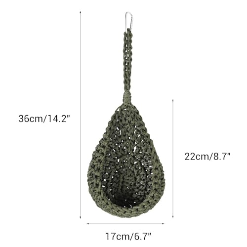MiOYOOW Bearded Dragon Hammock, Swing Hanging Reptile Bed, Reptile Tank Accessories for Small Animals Amphibian, Lizards, Geckos, Snakes - color: green