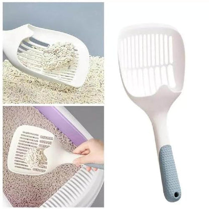 Cat Litter Scoop Pet Care Sand Waste Scooper Hollow Litter Scoop Reptile Litter Cleaner Scoop for Sifting Kitty Cats Litter