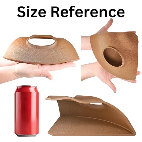 Reptile Corner Underground Cave Natural Curve Viewing Hide | Hognose Snake, Corn Snake & Leopard Gecko Hideout Reptile Habitat Tank Enrichment | Decor Decoration Accessories Supplies Toys Ornaments