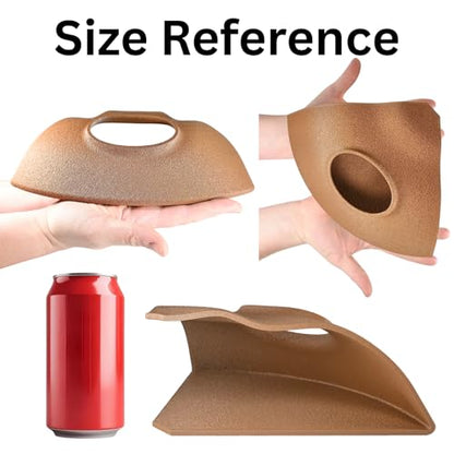 Reptile Corner Underground Cave Natural Curve Viewing Hide | Hognose Snake, Corn Snake & Leopard Gecko Hideout Reptile Habitat Tank Enrichment | Decor Decoration Accessories Supplies Toys Ornaments