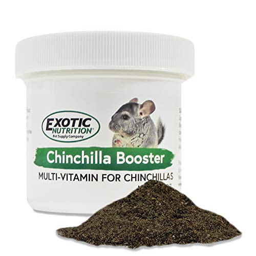 Chinchilla Booster (2 oz.) - Complete Multivitamin - Powdered Vitamin & Mineral Supplement for Pet Chinchillas