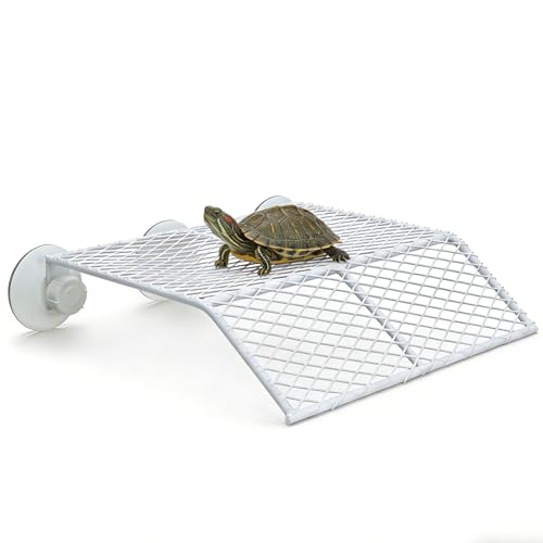Turtle Basking Platform,Turtle Tank Accessories,Aquarium Turtles Dock Habitat Tortugas para Floating Stand Aquatic Tortoise Decor Ramp for Agua Reptile Pet