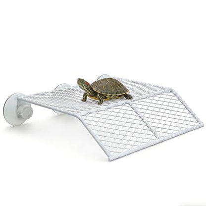 Turtle Basking Platform,Turtle Tank Accessories,Aquarium Turtles Dock Habitat Tortugas para Floating Stand Aquatic Tortoise Decor Ramp for Agua Reptile Pet
