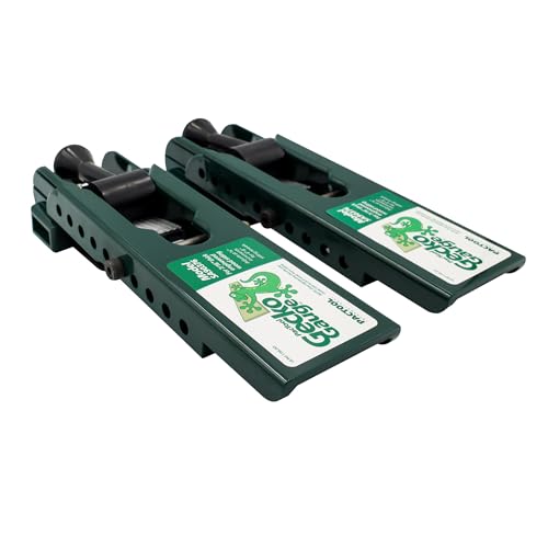 PacTool Gecko Gauge for Engineered Wood Siding - 7/16" Thick, 2-Pack Clamps | For 7/16" thick engineered wood siding. Includes 2 gecko clamps. Compatible with LP SmartSide engineered wood systems. - size: 7/16” Thickness for LP Siding, style: STANDARD
