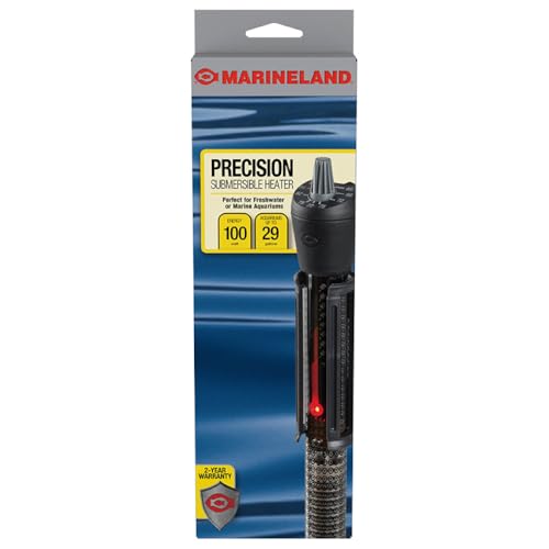 Marineland Precision Heater for Saltwater or Freshwater Aquariums - size: 100-watt