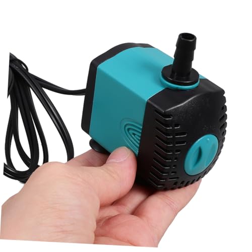 Toddmomy Silent Mini Submersible Aquarium Fountain Pump Waterfall Pump for Fish Tank Terrarium Hydroponics Quiet Side Suction Design for Indoor and Outdoor Use