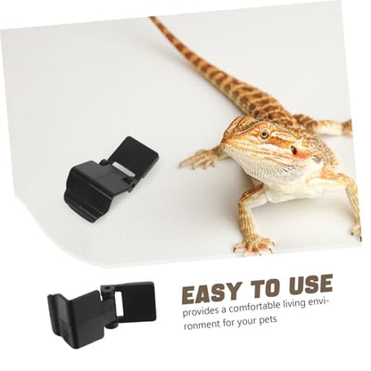 6pcs Aquarium Lid Lock Clips Reptile Tank Lid Clips Turtle Tank Lock Buckle for Escape Prevention