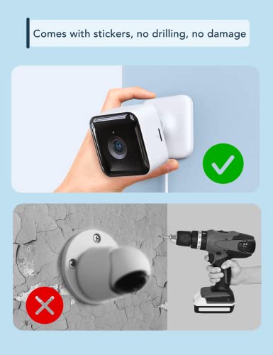 GNCC Indoor Security Camera, 2 Packs 1080P Cameras for Home Security Wi-Fi Camera, Motion/Sound Detection, Night Vision, 2-Way Audio, Real-Time Alert, Cloud & SD Card Storage, 2.4G WiFi Only | Cameras for Home Security Wi-Fi Cameras, Motion/Sound Detectio