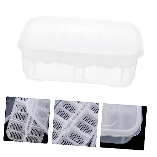 Kisangel Reptile Tank Accessory Hatching Incubation Box Breeding Box Reptile Substrate Tray