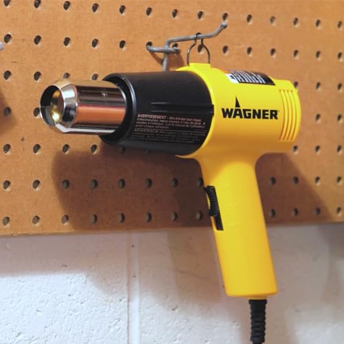 Wagner Spraytech HT1000 Kit Dual-Temperature Heat Gun with 3 Nozzles | Two heat settings and three nozzles support paint softening, shrink wrap, plastic bending and bolt removal. - size: HT1000 (Kit)