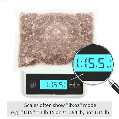 FANTIAN 2 lbs Succulent Cactus Rocks, 3/8 Inch Aquarium Gravel, Red | Small Stones Pebbles for Indoor Plants, Vases, Fish Tank, Terrarium, Pot Top Dressing, Drainage, Outdoor Garden Landscaping - color: Red Gravel
