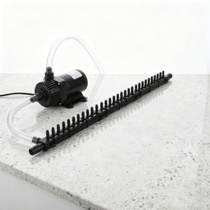 YARNOW 1 Set Fountain Rain Water Drip Tube - Splicable Rainfall Effect Spray Bar Kit for Terrarium Or Hydroponic Drip System, Modular Water Distribution Tool