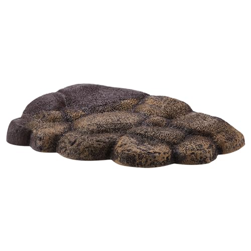 Resin Turtle Magnetic Basking Floating Island Basking Aquatic Platform Climbing Fish Tank Decor for Semi Aquatic Animals(NS-78), Reptile Decorative Landscaping Supplies