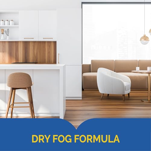 Hot Shot No-Mess! Fogger With Odor Neutralizer 3 Count-1.2 Ounce Cans, Kills Hidden Bugs, No Need To Turn Off Pilot Lights | Kills Hidden Bugs on Contact, Use in Apartments, Homes, Attics, Basements, Cabins & More, Treats 2,000 Cu. Ft., Non-Staining - siz
