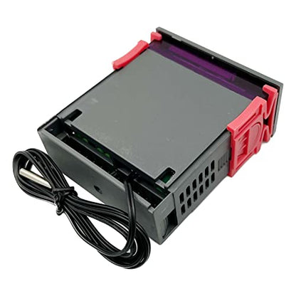 FainWan STC-1000 DC 110V-220V 10A Microcomputer Digital Display Temperature Controller Thermostat Control Switch 2 Relay Output Cooling Heating and NTC 10K Thermistor Sensors Temperature Probe