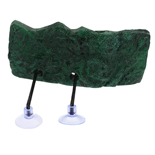 POPETPOP 1 Set Turtle Basking Platform Reptile Tank Accessory for Water Turtles Frogs and Lizards Suction Cup Design for Easy Installation Multi Functional Crawling and Sunbathing Area