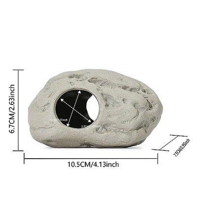 Aquarium Rock Cave Decor for Shrimp Cichlid Hiding Breeding Set 8 - style: Set 8