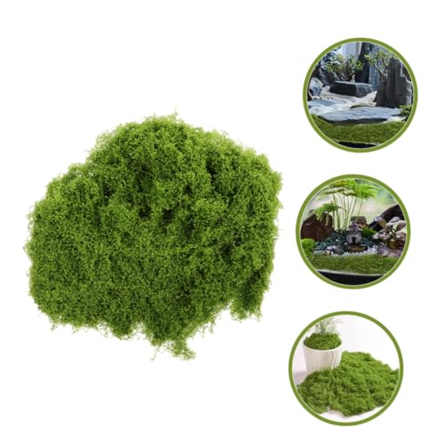 SEWOART 1bag Realistic Fake Moss Faux Filamentous Moss Terrarium Decor Sphagnum for Plants