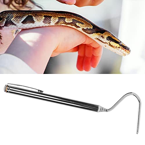 TITA-DONG Snake Catcher, Heavy Duty Snake Tongs Reptile Grabber Catcher Tool, Long Handle Reptile Wide Jaw Tongs Reptile Catching Equipment for Catching Handling Grabber Separate Small Pet Snake