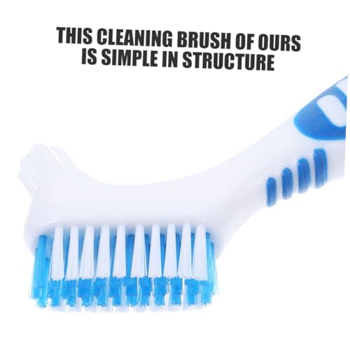 BESPORTBLE 3pcs Turtle Shell Cleaning Brush for Aquatic Turtle Tank Reptile Hides Reptile Accessories - color: Sky-blue