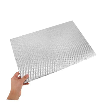 MERRYHAPY 2pcs Reptile Heating Pad with Advanced Reflective Film, Efficient Heat Retention, Portable Heat Mat for Gecko and Reptile Terrarium Use in Winter