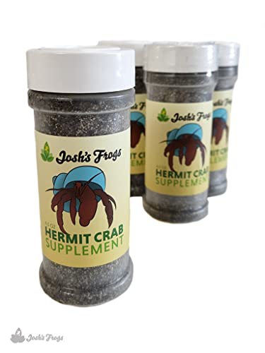 Josh's Frogs Hermit Crab Mineral Supplement Blend, 4.5 oz | Greensand Earthworm Castings Calcium