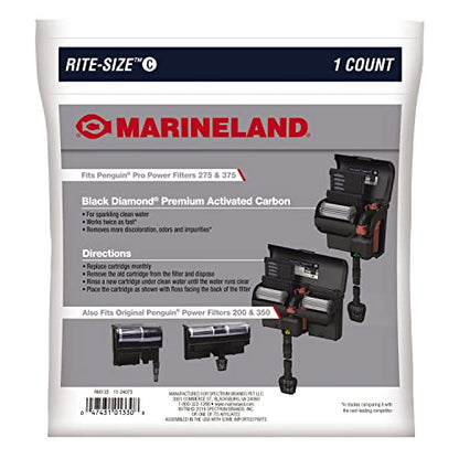 Marineland Penguin Power Filter Cartridges, Rite-Size C, 1-Count - size: 1-Count, style: Size C