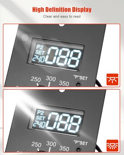 Digital Thermostat Controller Board Replacement Fit for Pit Boss | Fit for Pit Boss Wood Pellet Grills, Replace for PB700, 340, 440, 820, BBQ Temperature Controller, with W/LCD Display