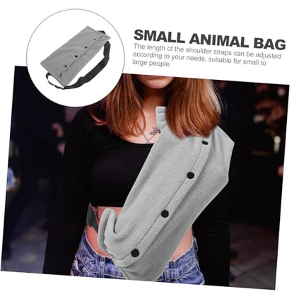 Ipetboom Adjustable Pet Reptile Sling Bag Comfortable Carrying Pouch for Lizard and Bearded Dragon Travel-Friendly Reptile Carrier for Outdoor Adventures