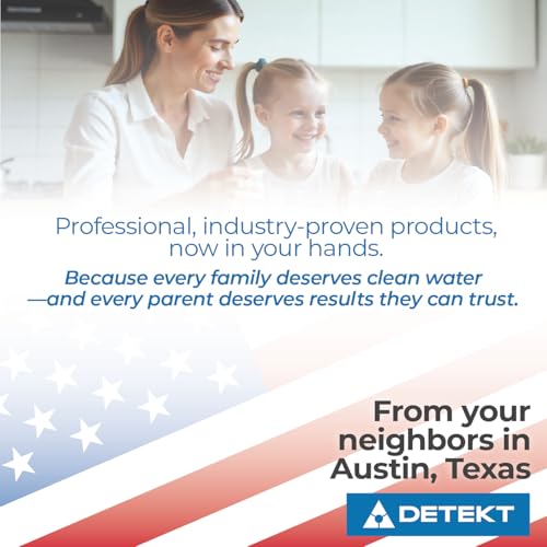 Detekt® Lead in Drinking Water Test Kit - 5-Min Results for Home - DIY