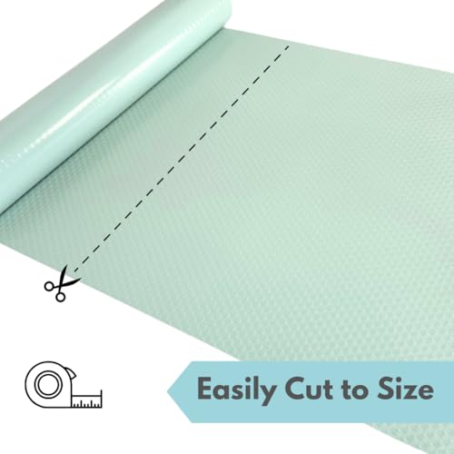 Tank Liner, 17.7" x 59", Bearded Dragon Gecko, Turquoise | Easily cut to fit 40 gallon tank, 20 gallon and more, Waterproof, Stain-Resistant, Terrarium Mat Substrate Carpet Bedding - color: Turquoise